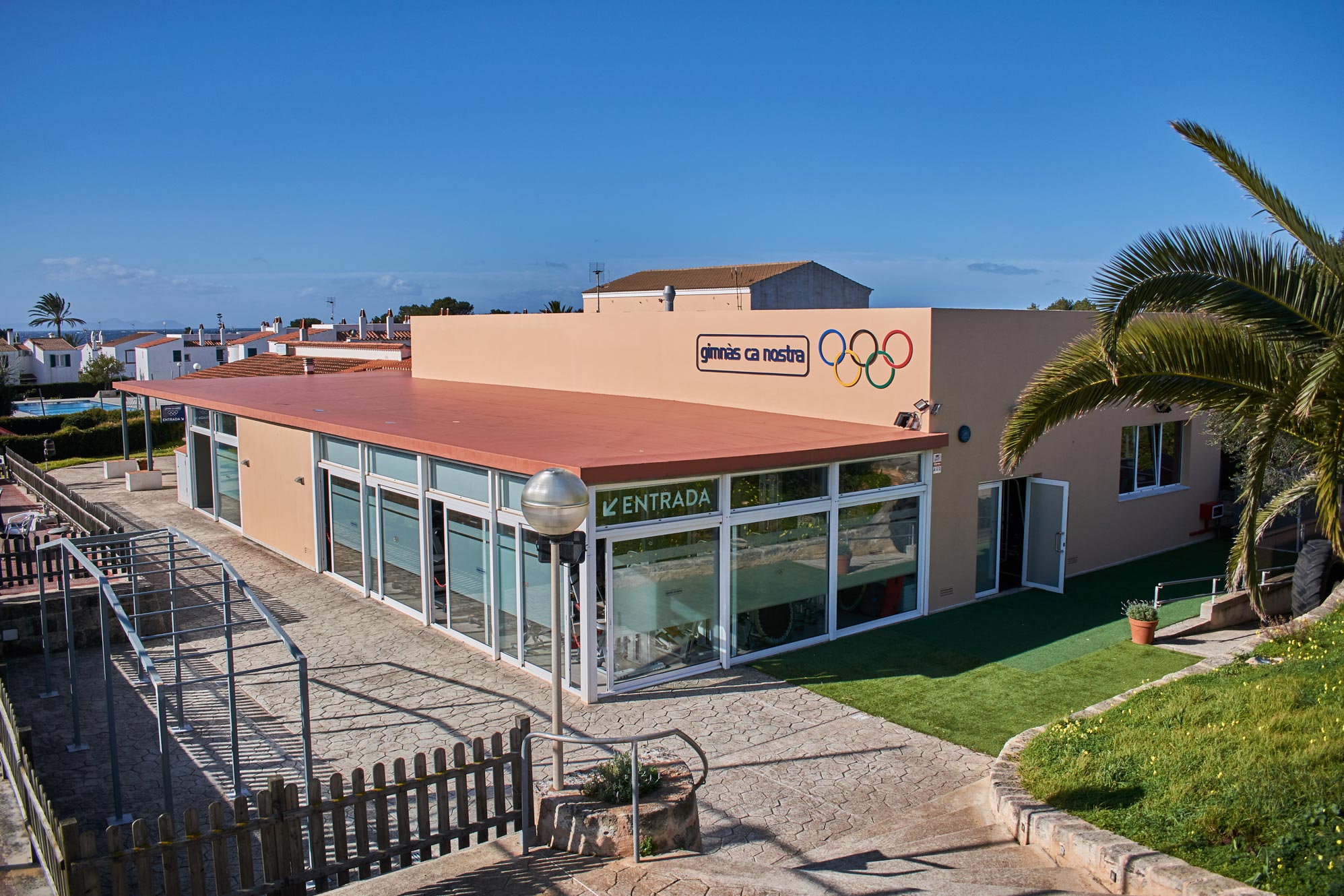 Interior del gimnasio